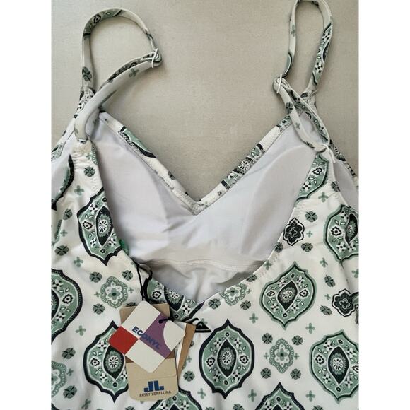 Quiksilver Swim One Piece Swimsuit Geometric Print Swimwear - Picture 6 of 9